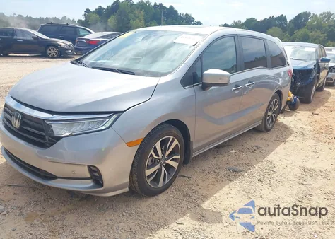 2024 Honda Odyssey Touring из США, поврежденный, VIN 5FNRL6H85RB064142